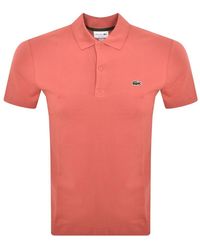 Lacoste - Short Sleeve Polo T Shirt - Lyst