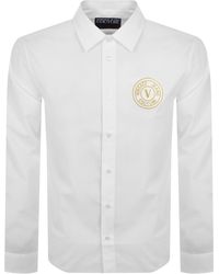 Versace Jeans Couture - Couture Long Sleeve Shirt - Lyst