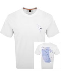 BOSS - Boss Te Section T Shirt - Lyst