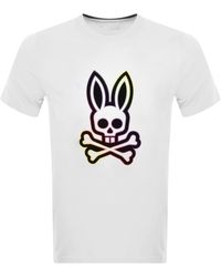 Psycho Bunny - Flocking Logo T Shirt - Lyst