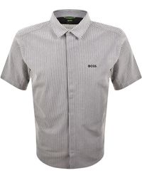 BOSS - Boss Short Sleeved Dymova Shirt Dark - Lyst