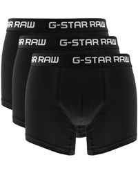 G-STAR RAW Herren Boxershorts Classic Trunk Clr 3 Pack weißG-STAR RAW Herren Boxershorts Classic Trunk Clr 3 Pack 