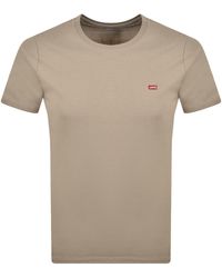 Levi's - Original Crew Neck Logo T Shirt - Lyst