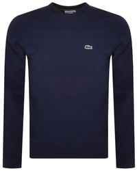 Lacoste - Crew Neck Sweatshirt - Lyst