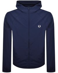 Fred Perry - Hooded Shell Jacket French - Lyst