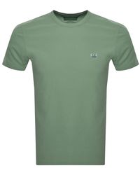 C.P. Company - Cp Company Jersey Logo T Shirt - Lyst