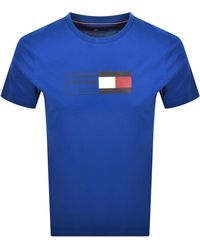 Tommy Hilfiger - Brand Love Text Box T Shirt - Lyst