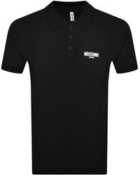 Moschino - Short Sleeved Polo T Shirt - Lyst
