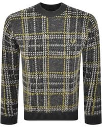Fred Perry - Brushed Tartan Jumper Anchor - Lyst