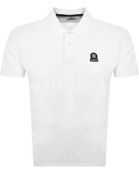 Sandbanks - Badge Logo Polo T Shirt - Lyst