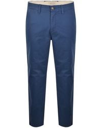 GANT - Slim Light Canvas Chinos - Lyst