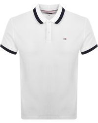 Tommy Hilfiger - Solid Tipped Polo Shirt - Lyst