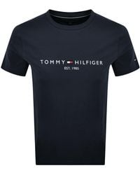 Tommy Hilfiger - Logo Slim Fit T Shirt - Lyst