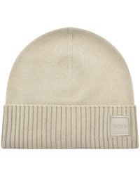 BOSS - Boss Akaio Wool Blend Beanie - Lyst