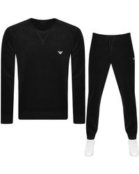 Armani velvet tracksuit Clearance