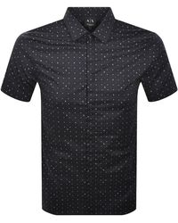 ARMANI EXCHANGE - Ax Pattern Shirt Deep - Lyst