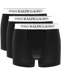 Ralph Lauren - Underwear 3 Pack Trunks - Lyst