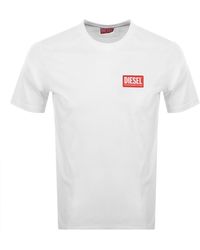 DIESEL - T Nlabel L1 Logo T Shirt - Lyst