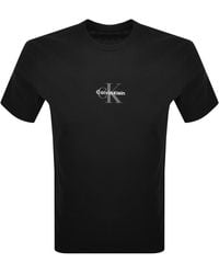Calvin Klein - Jeans Monologo T Shirt - Lyst