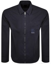 Armani Exchange - Long Sleeve Overshirt - Lyst