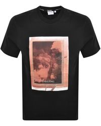 Calvin Klein - Photo Print T Shirt - Lyst
