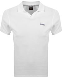 Barbour - Milbank Textured Polo - Lyst