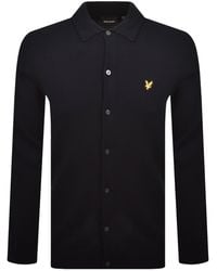 Lyle & Scott - Cotton Merino Knitted Shirt - Lyst