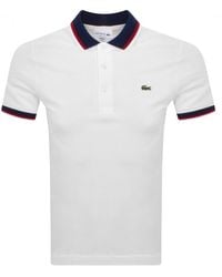 Lacoste - Short Sleeve Essentials Polo T Shirt - Lyst