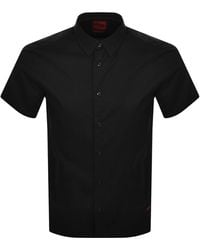 HUGO - Short Sleeved Ebor Shirt - Lyst