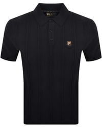 Fila - Fila Barns Textured Knit Polo T Shirt - Lyst