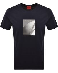 HUGO - Durose T Shirt Dark - Lyst