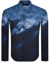 HUGO - Ermo Long Sleeved Shirt - Lyst