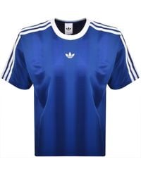 adidas Originals - Jacquard Jersey T Shirt - Lyst