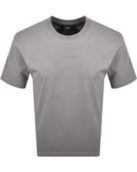 BOSS - Boss Tee 10 T Shirt Open - Lyst