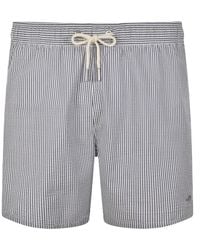 GANT - Seersucker Swim Shorts - Lyst