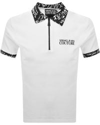 Versace Jeans Couture - Couture Mania Polo T Shirt - Lyst