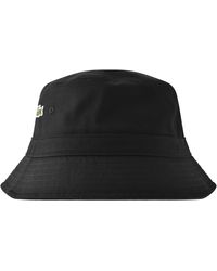 Lacoste - Logo Bucket Hat - Lyst