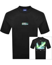 HUGO - Norostee T Shirt - Lyst