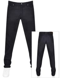 paul and shark red rivet jeans