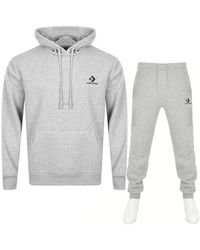 converse grey tracksuit