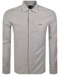 BOSS - Boss Mysoft 2 Long Sleeve Shirt - Lyst