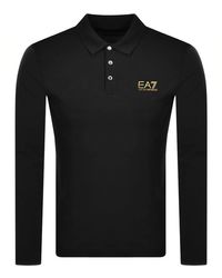 ea7 polo long sleeve