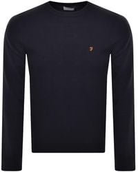 Farah - Mullen Crew Neck Jumper - Lyst