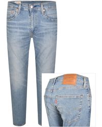 Levi's - 512 Slim Tapered Light Wash Jeans - Lyst