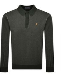 Farah - Farah Gateacre Knit Polo Shirt - Lyst