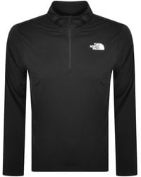 The North Face - Quarter Zip T Shirt - Lyst