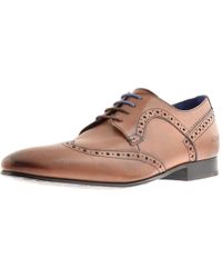 ted baker zigee derby brogues blue