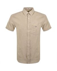 GANT - Camp Collar Shirt - Lyst
