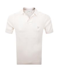 Lyle & Scott - Seam Tipped Knit Polo T Shirt - Lyst