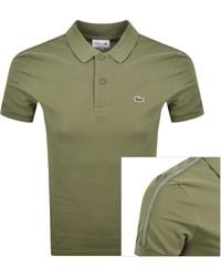 Lacoste - Tape Polo T Shirt - Lyst